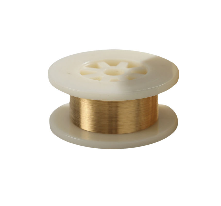 99.95% বিশুদ্ধতা সোনার ধাতুপট্টাবৃত টংস্টেন তারের জারা প্রতিরোধের মসৃণ চকচকে পৃষ্ঠতল সমাপ্তি