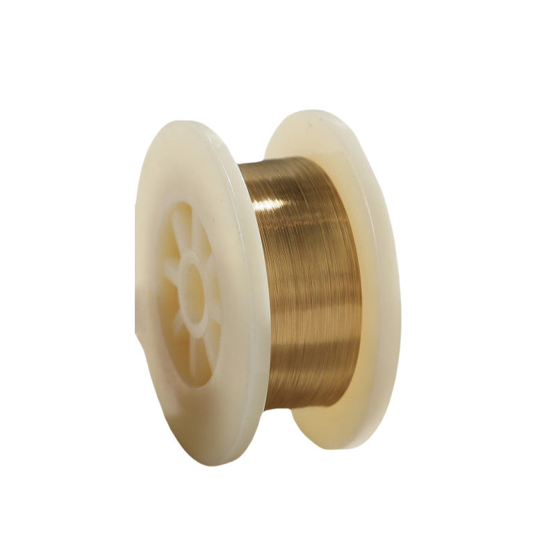 99.95% বিশুদ্ধতা সোনার ধাতুপট্টাবৃত টংস্টেন তারের জারা প্রতিরোধের মসৃণ চকচকে পৃষ্ঠতল সমাপ্তি