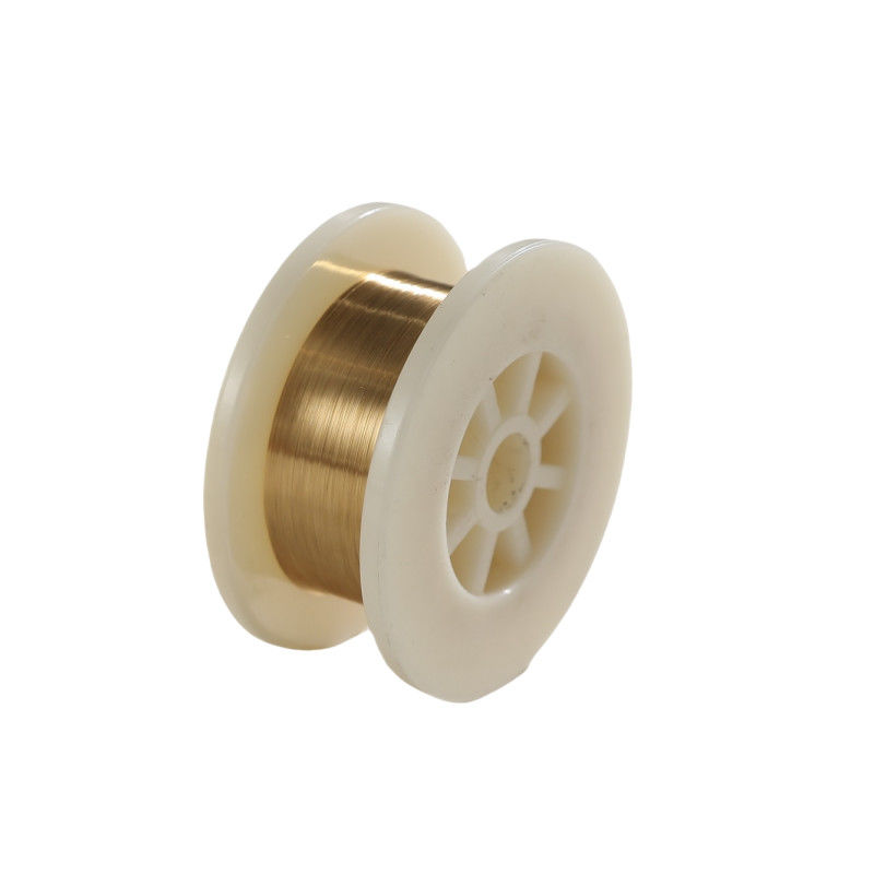 99.95% বিশুদ্ধতা সোনার ধাতুপট্টাবৃত টংস্টেন তারের জারা প্রতিরোধের মসৃণ চকচকে পৃষ্ঠতল সমাপ্তি