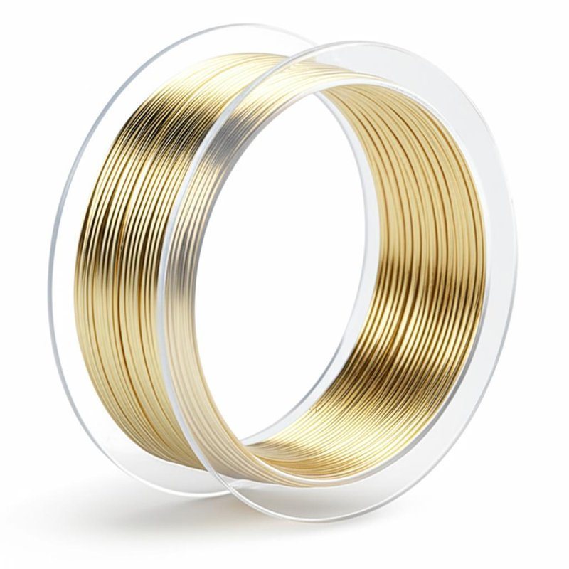 0.05mm Diameter Gold Plated Silver Wire for Scientific Research and Laboratory Use
