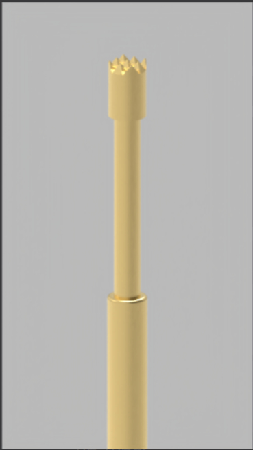 উচ্চ আঘাতের নির্ভুলতার জন্য ক্রাউন টিপ এবং বেকু প্লঞ্জার সহ 100 মিলি স্প্রিং টেস্ট প্রোব