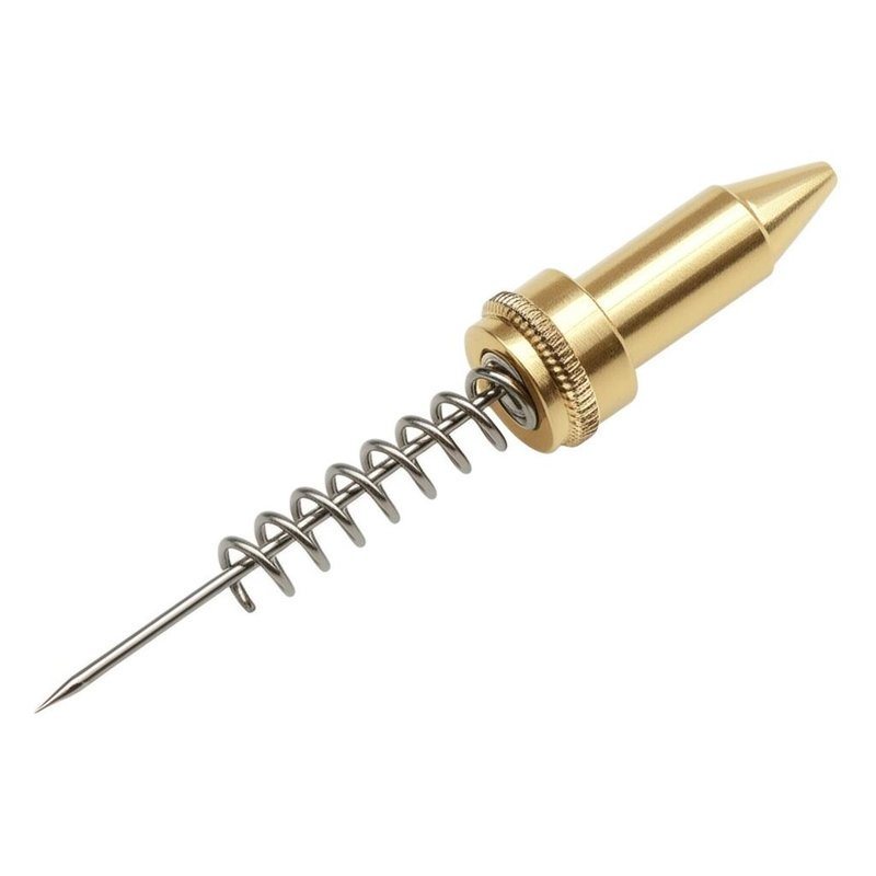 P75-E2 স্প্রিং টেস্ট প্রোব, 1.3 মিমি শঙ্কু মাথা এবং 1.02 মিমি টিউব ব্যাসার্ধ সহ 3A PCB টেস্টিংয়ের জন্য