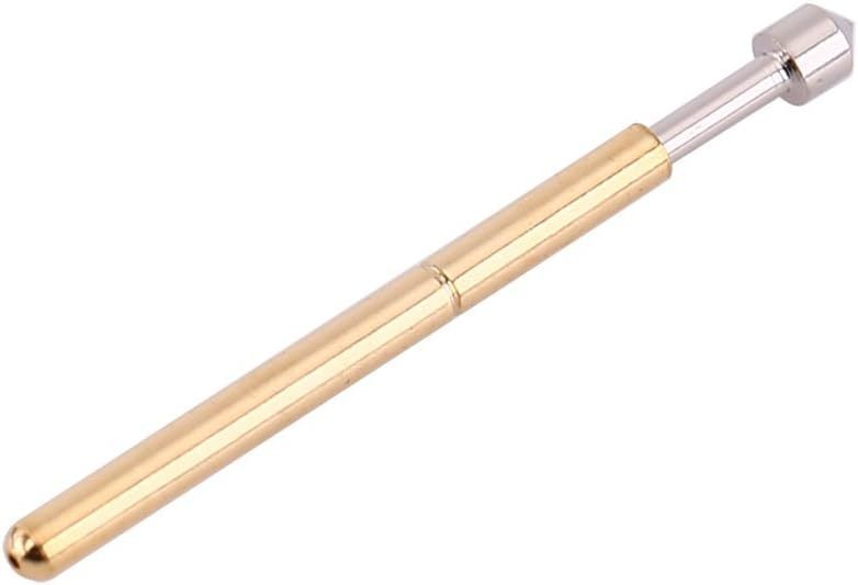 স্প্রিং কন্টাক্ট প্রোব পোগো পিন 3A বর্তমান রেটিং 50mΩ প্রতিরোধের এবং 2.5 মিমি স্ট্রোক পিসিবি পরীক্ষার জন্য