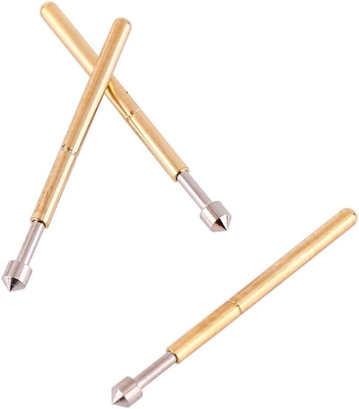 স্প্রিং কন্টাক্ট প্রোব পোগো পিন 3A বর্তমান রেটিং 50mΩ প্রতিরোধের এবং 2.5 মিমি স্ট্রোক পিসিবি পরীক্ষার জন্য