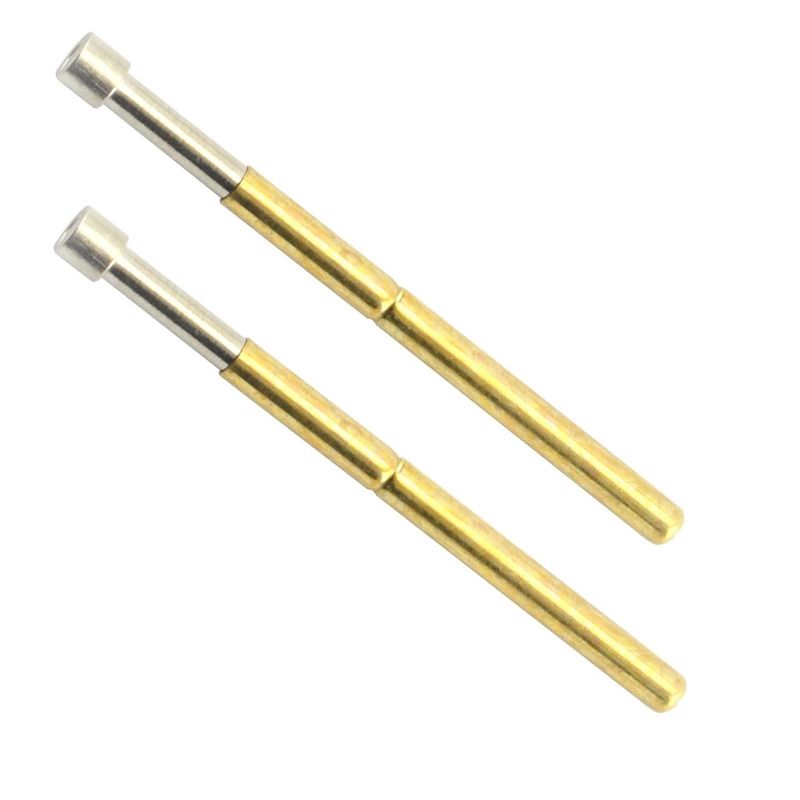 P125-A Spring Test Probe Pogo Pin with 5A Current 50m Ohm Resistance and 33.35mm Length for PCB Testing