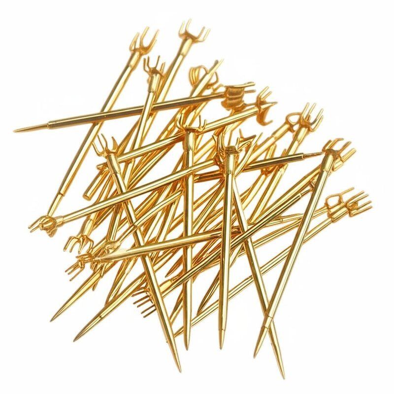 2.36 মিমি স্প্রিং টেস্ট প্রোব 9 কব্জি এবং 100 পিসি ব্রাস ব্যারেল স্প্রিং লোড টেস্ট পিন শিল্প পরীক্ষার জন্য