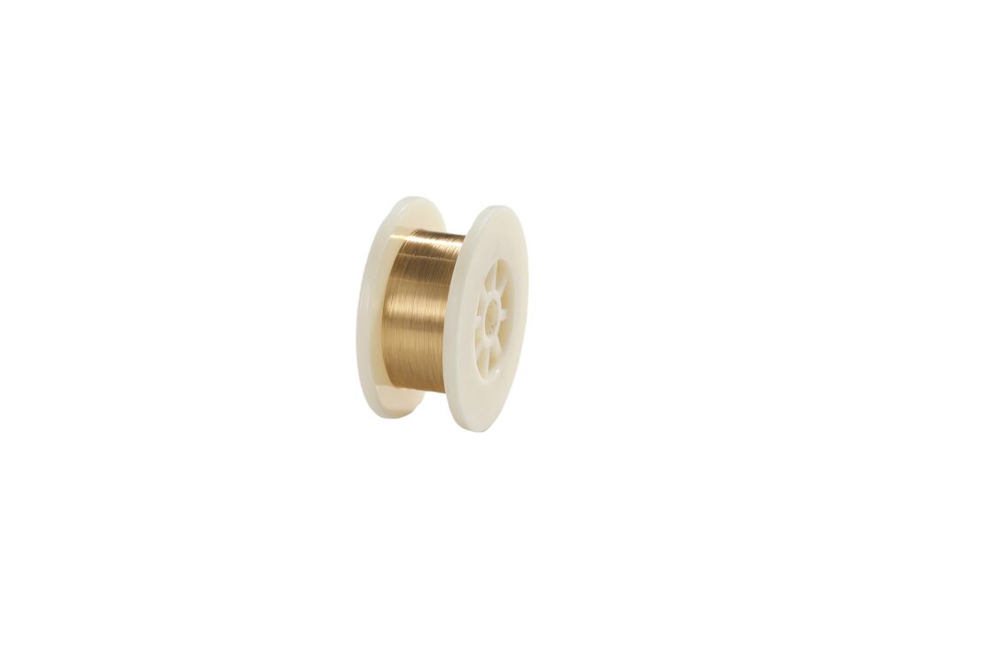 0.0035mm Ultra Fine Gold Plated Tungsten Wire for Microprobe and Medical Devices with High Temperature Resistance