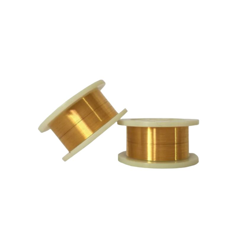 ল্যাব গবেষণা মাইক্রো প্রোব ব্যবহারের জন্য 0.0035mm আল্ট্রা ফাইন গোল্ড প্লেটেড টাংস্টেন তার
