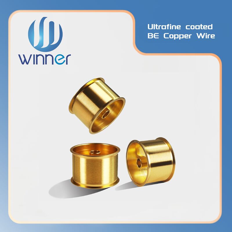 0.02mm C17500 বেরিলিয়াম কপার তার উচ্চ শক্তি মিনি LED অর্ধপরিবাহী সংযোগকারী স্প্রিং তার